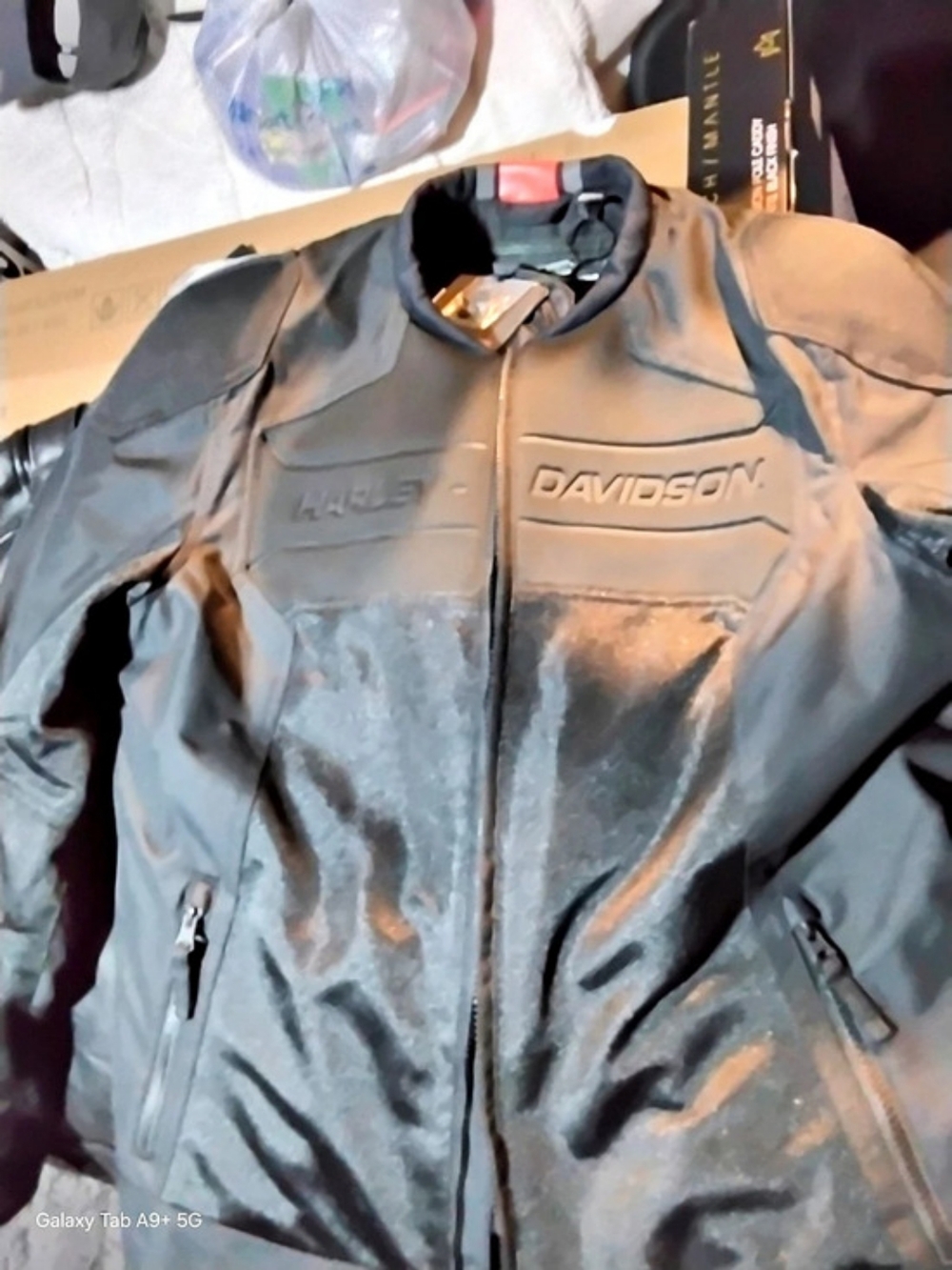 Harley-Davidson Men's Brawler Mixed Media Riding Jacket Black Large